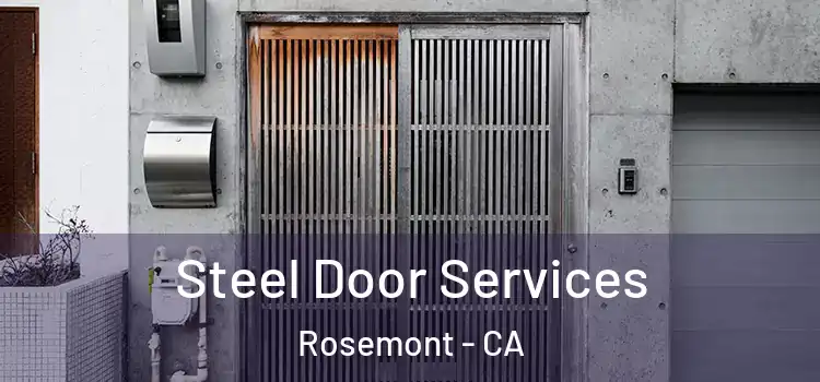 Steel Door Services Rosemont - CA